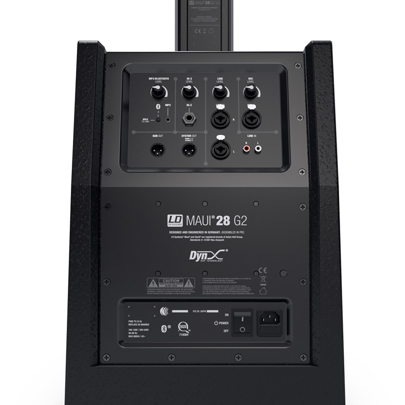 Loa LD Systems MAUI 28 G2, Bass 20cm, Công suất 1000W, Bluetooth, RCA-3