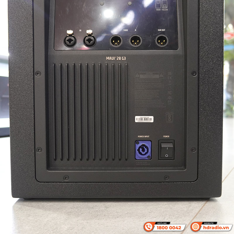 Loa LD Systems MAUI 28 G3, Công suất 1030W, Bluetooth 5.0, XLR, TRS-8