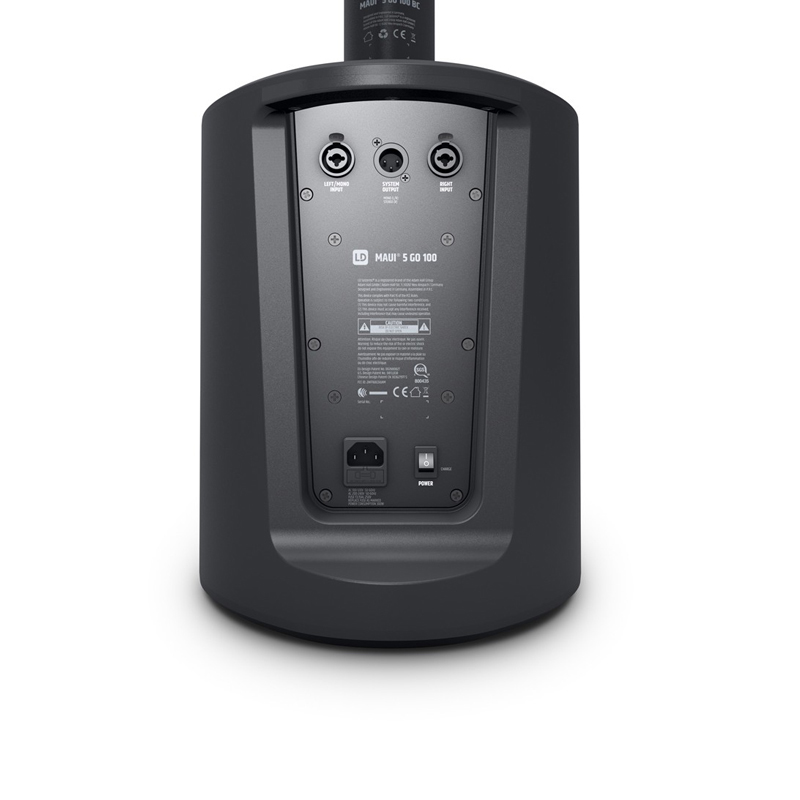 Loa LD Systems MAUI 5 GO 100, Công suất 200W, Bluetooth, XLR-3