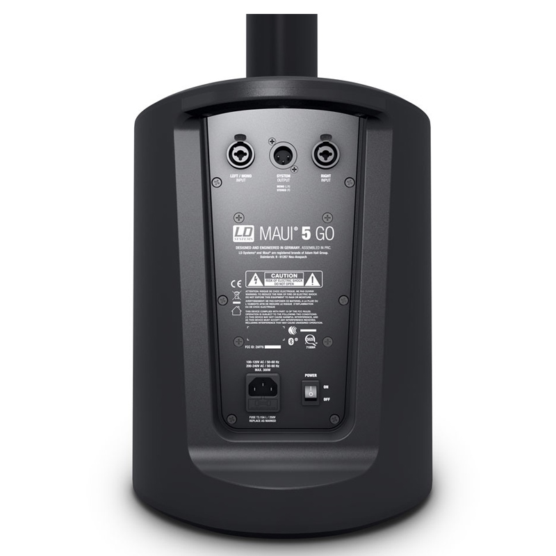 Loa LD Systems MAUI 5 GO, Bass 20cm, Công suất 200W, Bluetooth 4.0-4