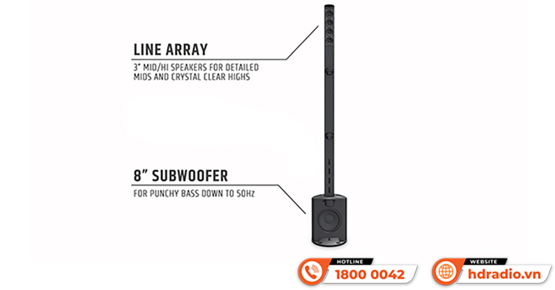 Loa LD Systems MAUI 5 GO