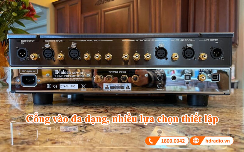 cong vao phono preamply mcintosh mp1100