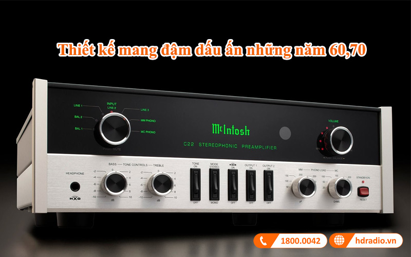 thiet ke preamply mcintosh c22 mkv