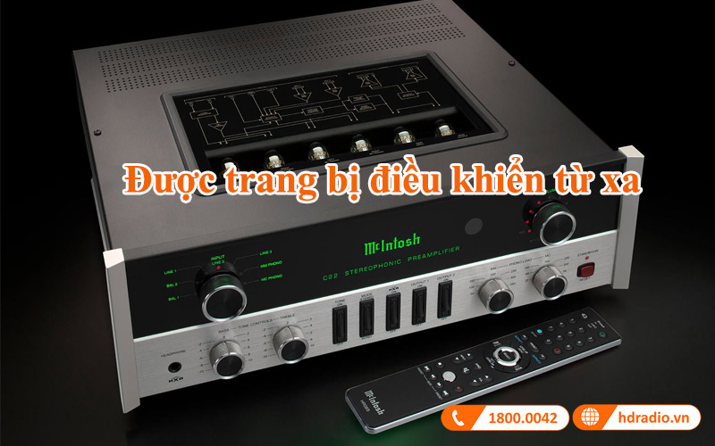 dieu khien tu xa preamply mcintosh c22 mkv