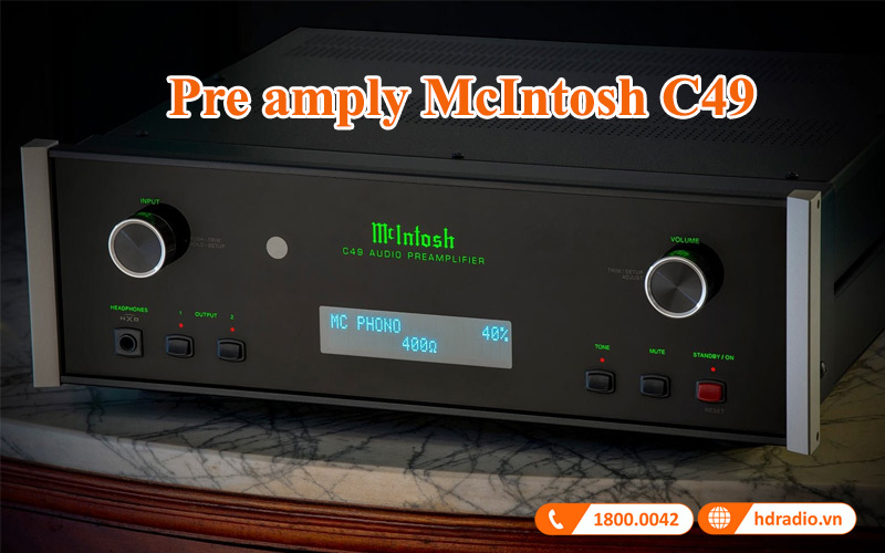 pre amply mcintosh c49
