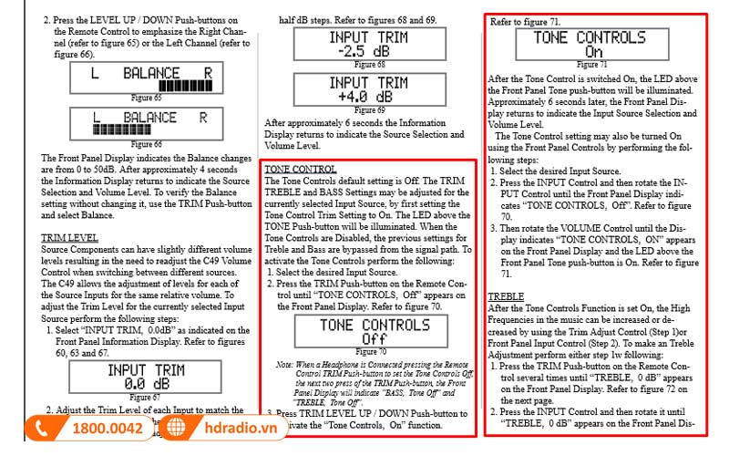 dieu khien am preamply mcintosh c49