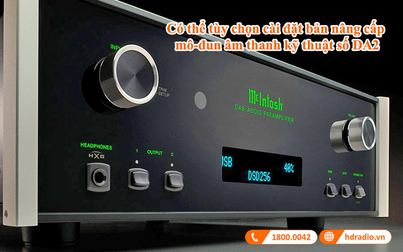 nang cap modun ky thuat so preamply mcintosh c49