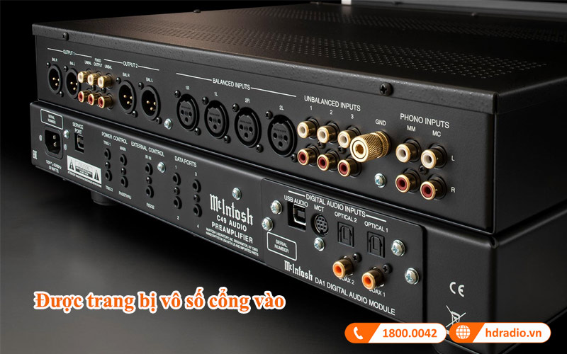 cong vao preamply mcintosh c49