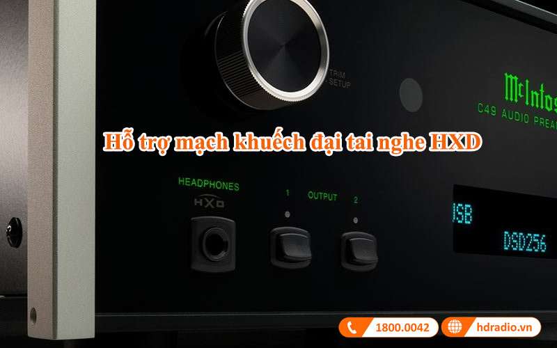 mach khuech dai tai nghe preamply mcintosh c49