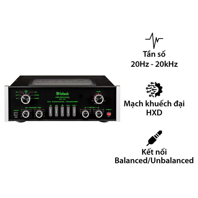 Pre Amply Đèn McIntosh C70