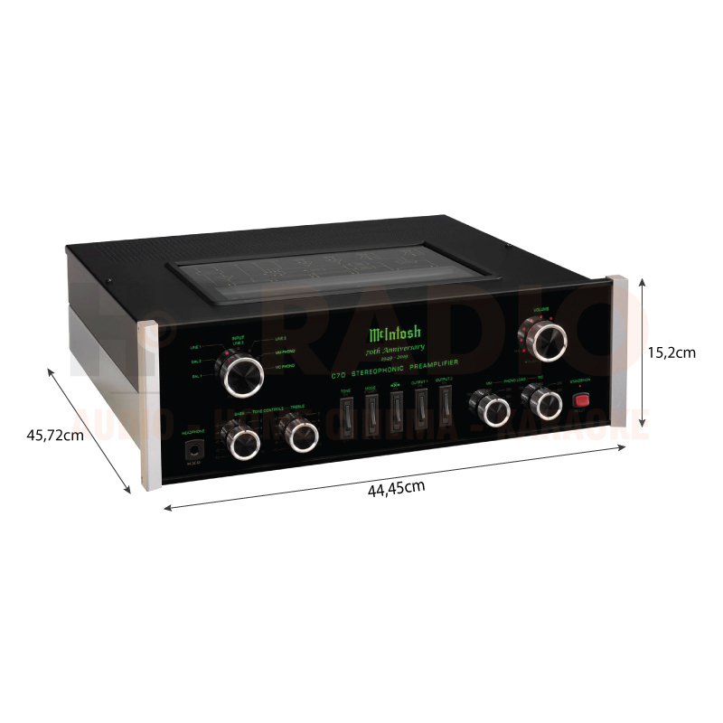 Chú thích Pre Amply McIntosh C70