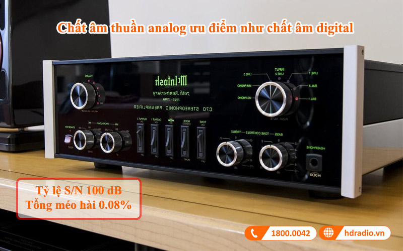 thong so ky thuat preamply mcintosh c70