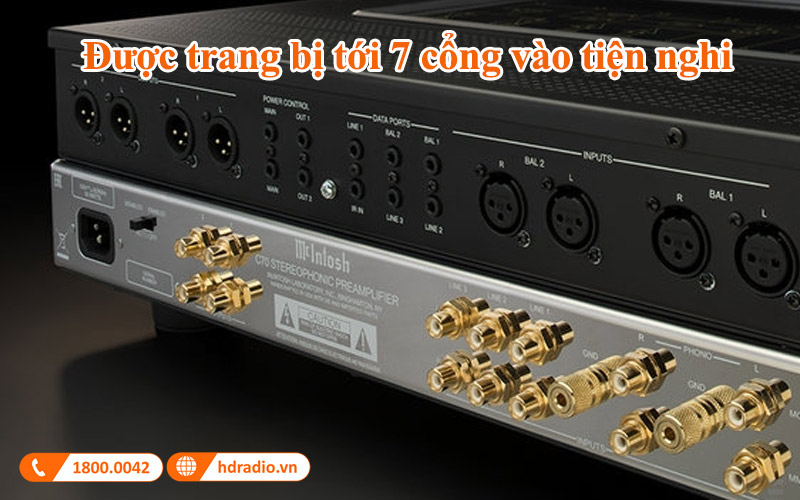 cong vao preamply mcintosh c70