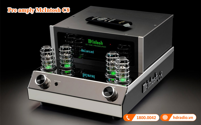 pre amply Mcintosh c8