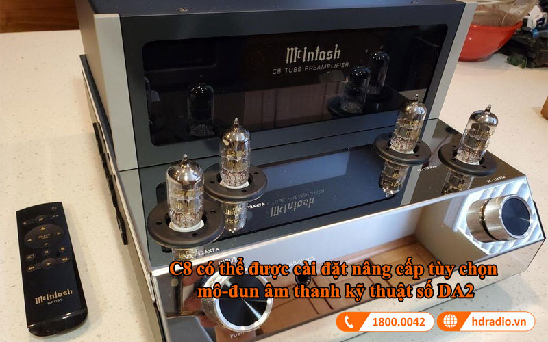 mach ky thuat so preamply mcintosh c8