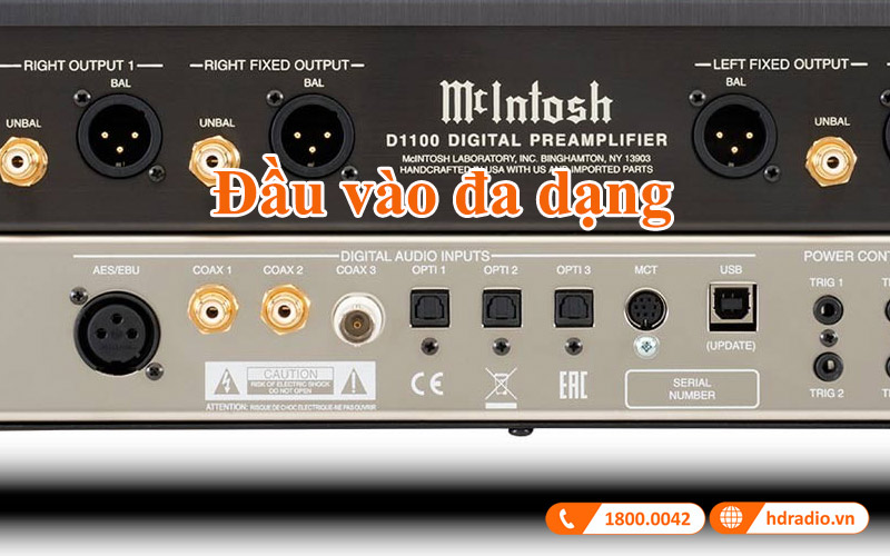 dau vao preamply mcintosh d1100 dau vao preamply mcintosh d1100
