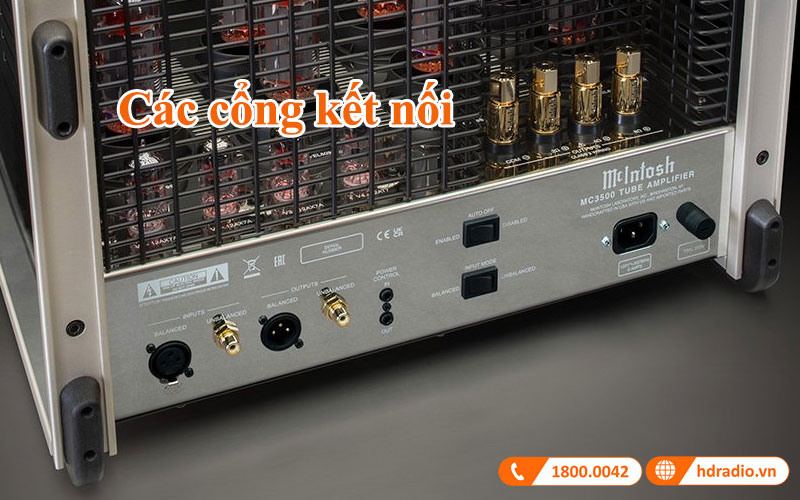 cong ket noi mono power mcintosh mc3500 mkii