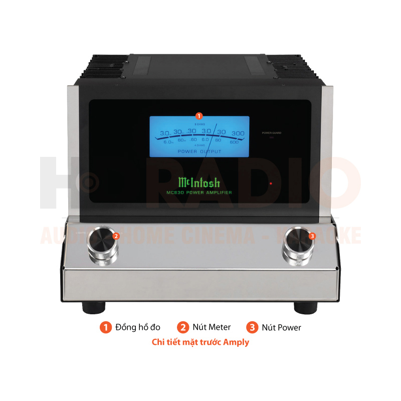 Chú thích Mono Power McIntosh MC830 Chú thích Mono Power McIntosh MC830