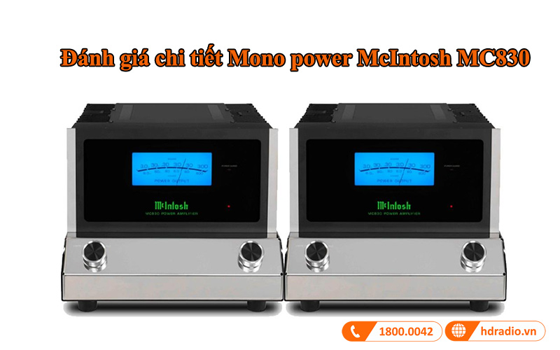 danh chi mono power Mcintosh MC830 danh chi mono power Mcintosh MC830