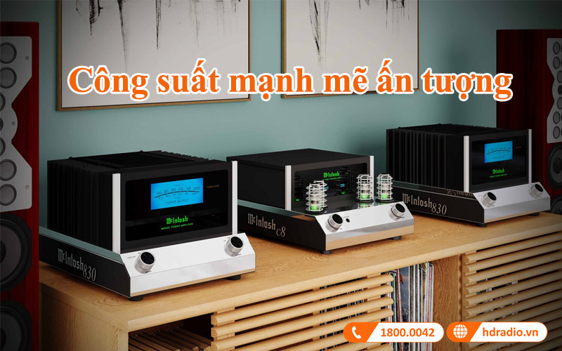 cong suat mono power mcintosh mc830 cong suat mono power mcintosh mc830