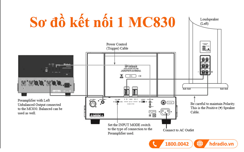 so do ket noi mono power mcintosh mc830 so do ket noi mono power mcintosh mc830