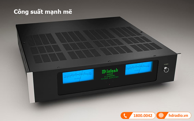 Công suất mạnh mẽ power amply McIntosh MI502