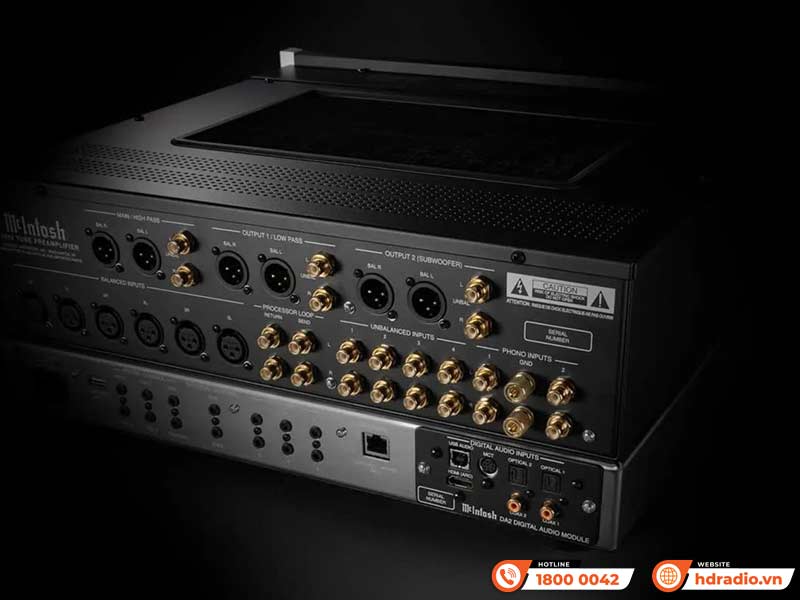 Âm kỹ thuật số Pre Amply McIntosh C2800