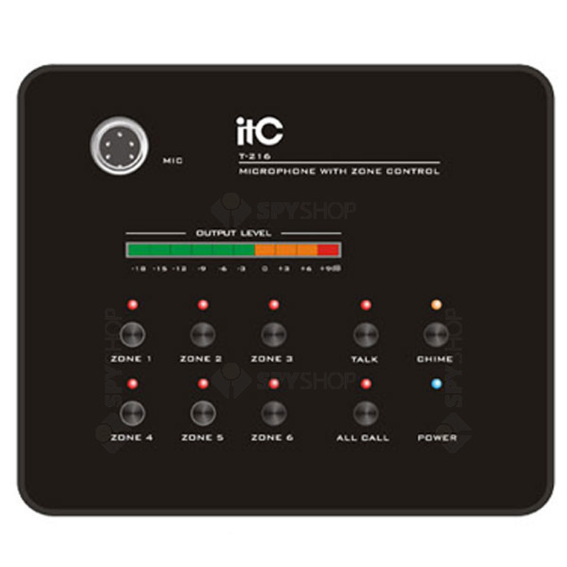 Micro chọn vùng từ xa 6 vùng ITC T-216-2