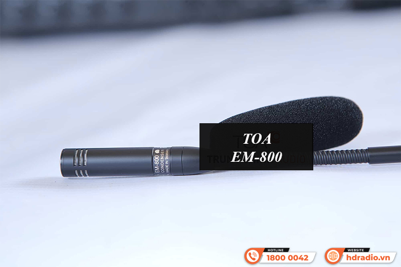 Micro tụ điện cổ ngỗng TOA EM-800