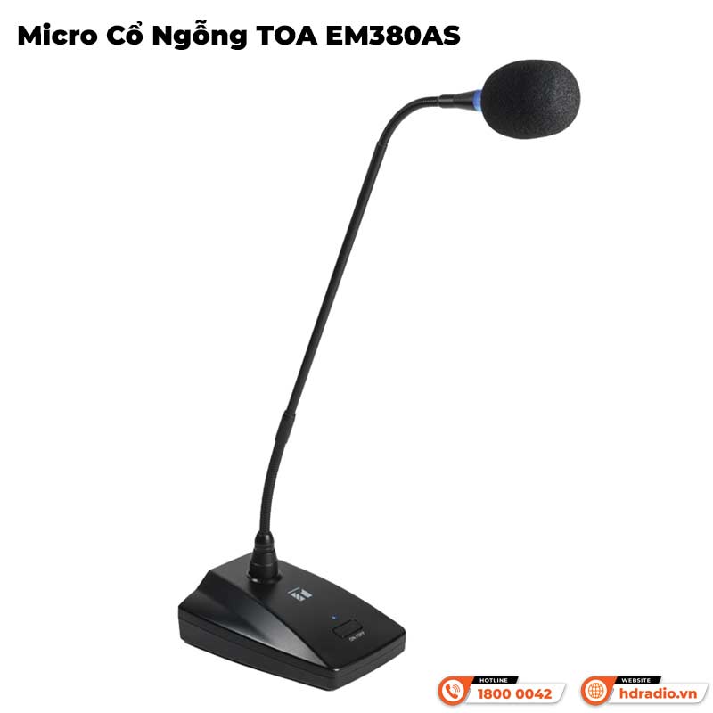 Micro Cổ Ngỗng TOA EM380AS