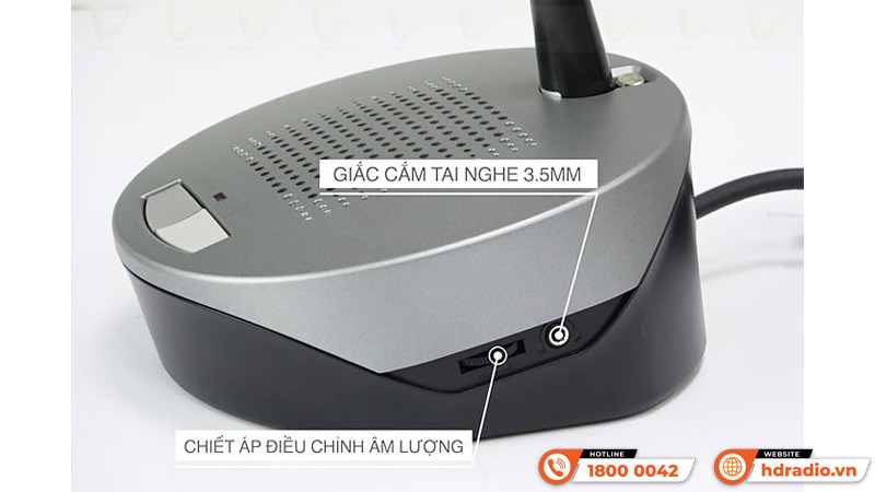 Ghi âm Micro TOA TS-691L-AS (chủ tịch)