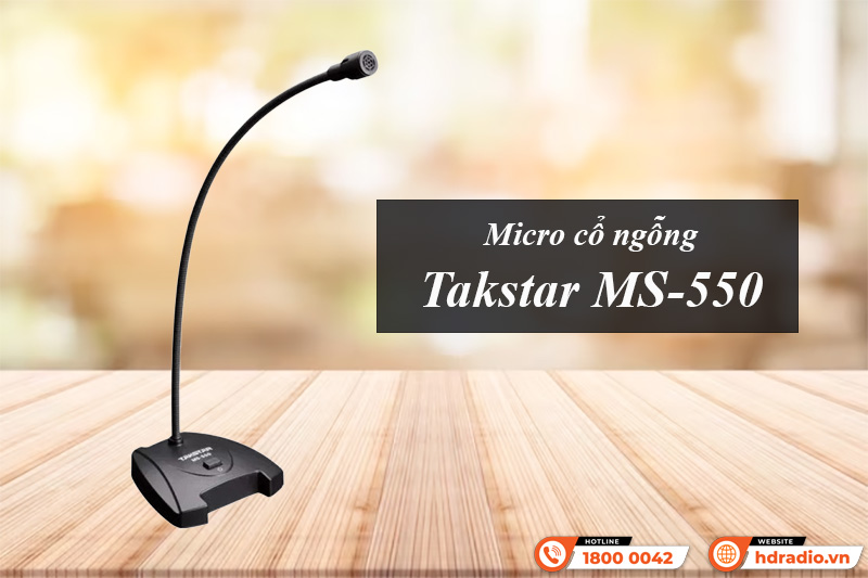Micro cổ ngỗng Takstar MS-550