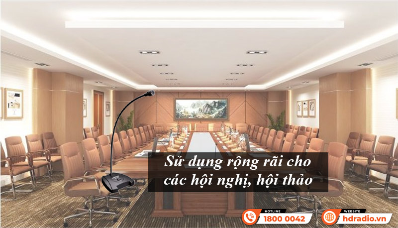 ứng dụng thực tế Micro cổ ngỗng Takstar MS-550