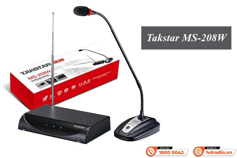Micro cổ ngỗng Takstar MS-208W Micro cổ ngỗng Takstar MS-208W