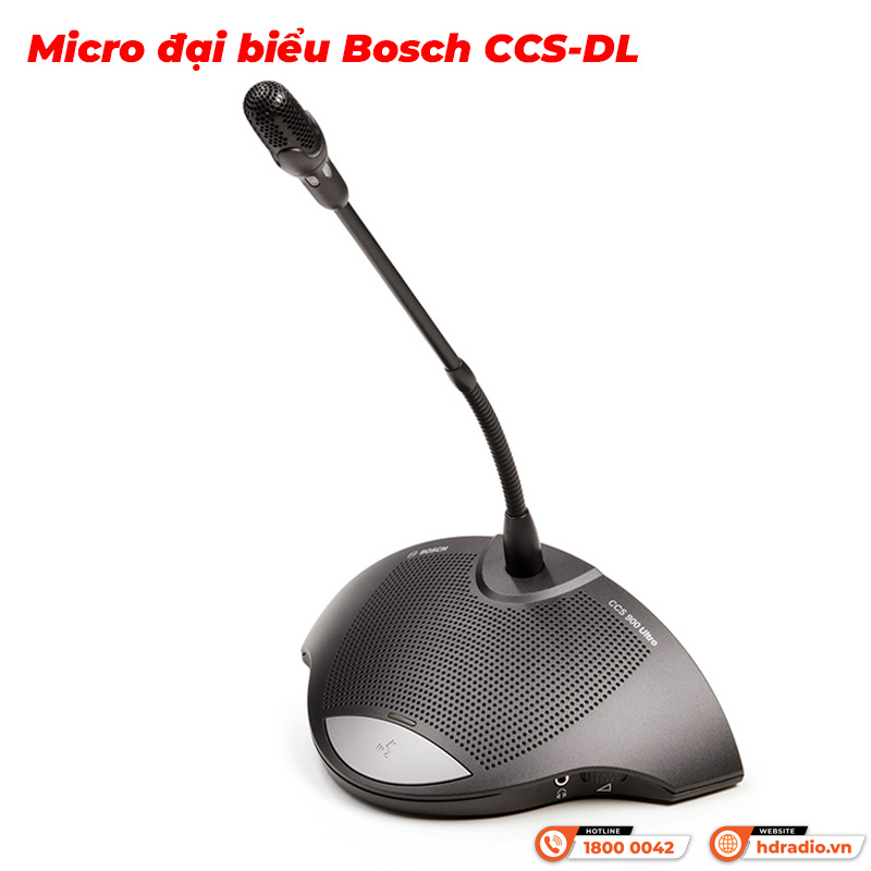 Micro đại biểu Bosch CCS-DL