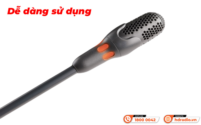 Sử dụng Micro cần dài Bosch CCS-DL
