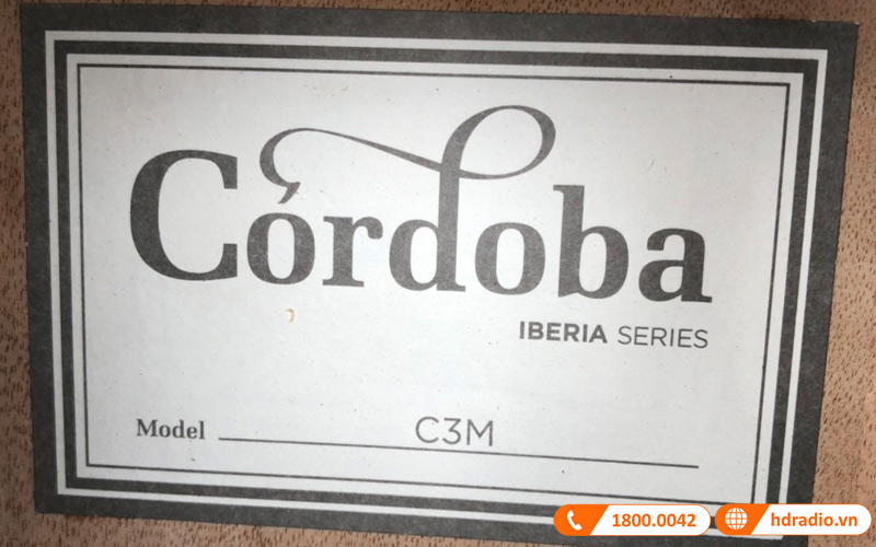 Đàn Guitar Cordoba C3M, classic guitar-3