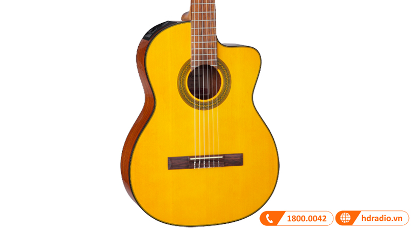 Đàn Guitar Takamine GC1CE-NAT, guitar acoustic điện-5