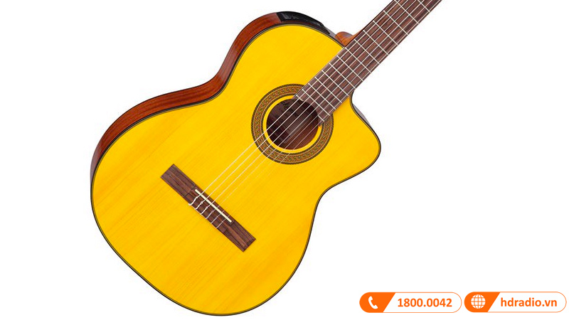 Đàn Guitar Takamine GC3CE-NAT, guitar acoustic điện-7
