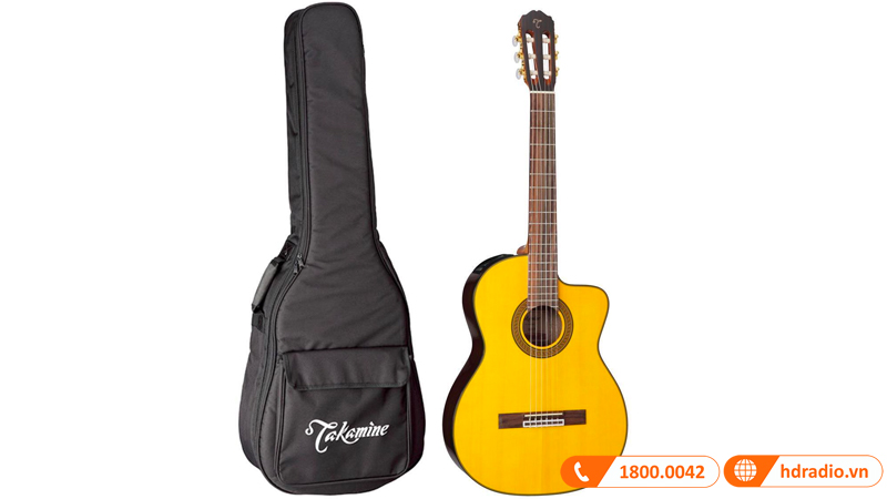 Đàn Guitar Takamine GC5CE-NAT, guitar classic-3