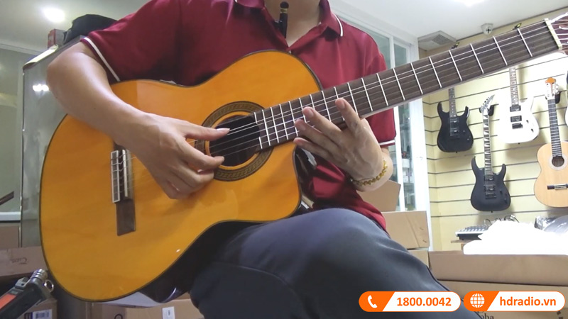 Đàn Guitar Takamine GC5CE-NAT, guitar classic-4