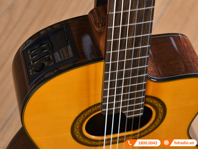 Đàn Guitar Takamine GC6CE-NAT, guitar classic electric-6