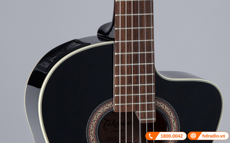Đàn Guitar Takamine GC6CE, guitar classic electric-6