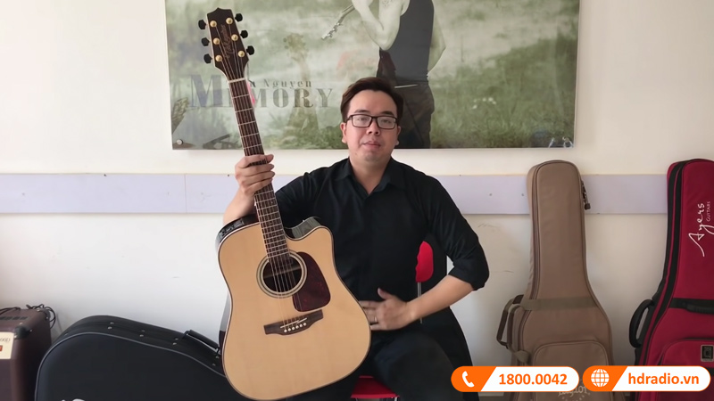 Đàn Guitar Takamine GD71CE-NAT, guitar acoustic điện-5