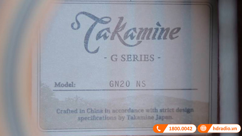 Đàn Guitar Takamine GN20-NS, guitar acoustic-6