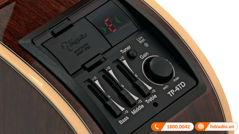 Đàn Guitar Takamine GN51CE-NAT, guitar acoustic điện-7