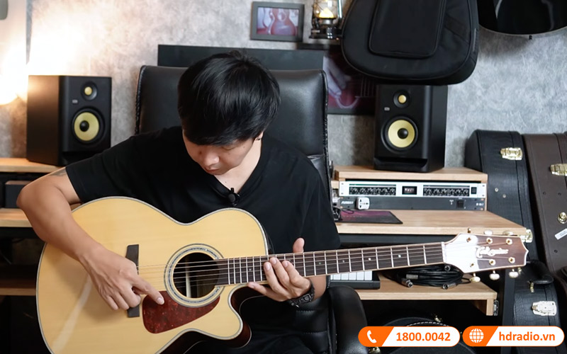 Đàn Guitar Takamine GN90CE-MDNAT, guitar acoustic điện-9