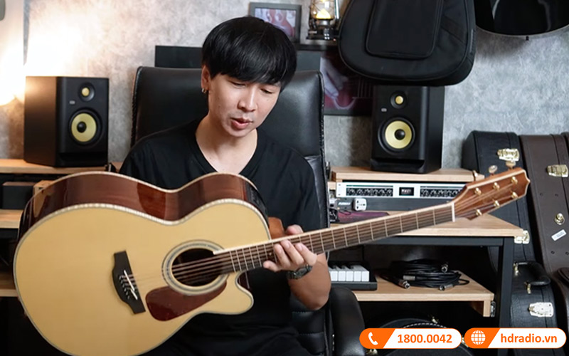 Đàn Guitar Takamine GN90CE-MDNAT, guitar acoustic điện-8
