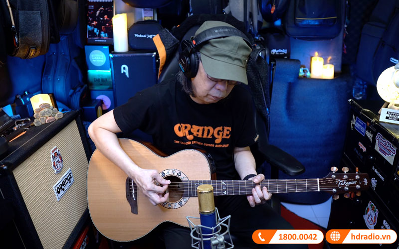 Đàn Guitar Takamine KC70 Kenny Chesney Signature, đàn acoustic điện-2