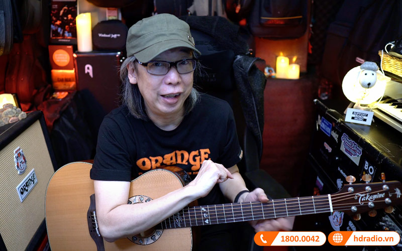 Đàn Guitar Takamine KC70 Kenny Chesney Signature, đàn acoustic điện-9